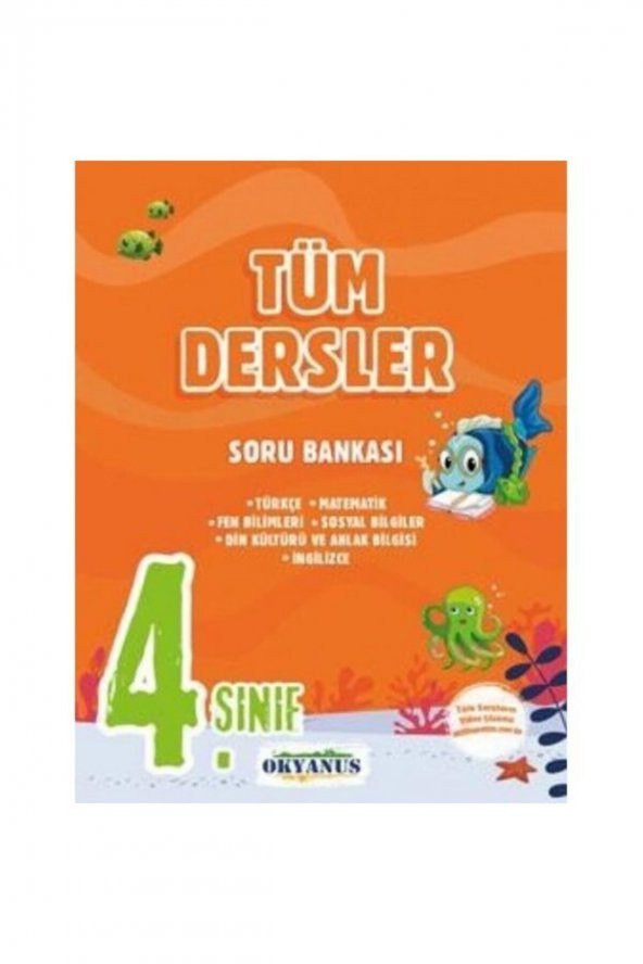 Okyanus 4. Sınıf Tüm Dersler Soru Bankası - 1