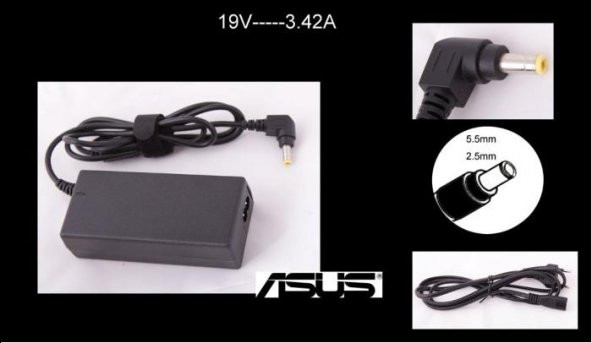 19 Volt 3.42 amper ASUS Notebook Adaptör