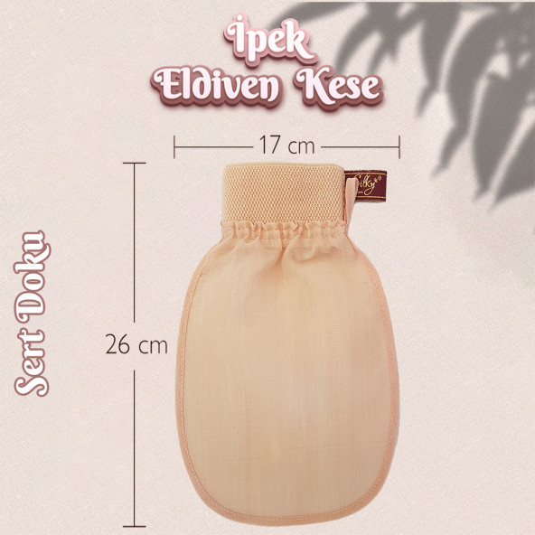 Dünyanın En Kaliteli Koza İpek Kese Banyo Duş Kesesi Peeling Eldiveni Cilt Güzelleştirici Hassas - 4
