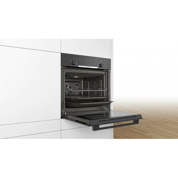 Bosch HBF514BB1T Siyah Ankastre Fırın - 3