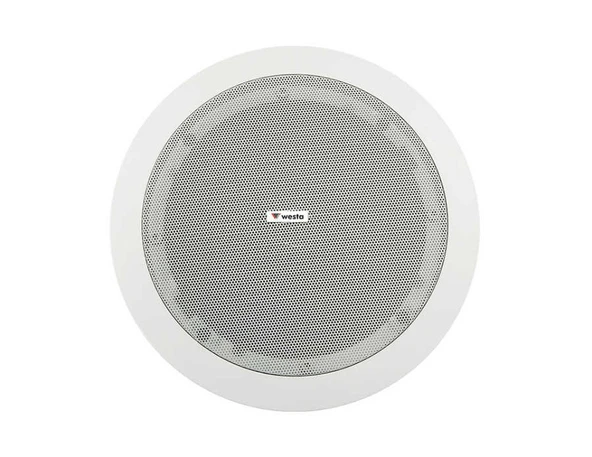 Westa WS-510 16cm 8 Ohm Tweeterlı Trafolu Gömme Alçıpan Hoparlörü Beyaz