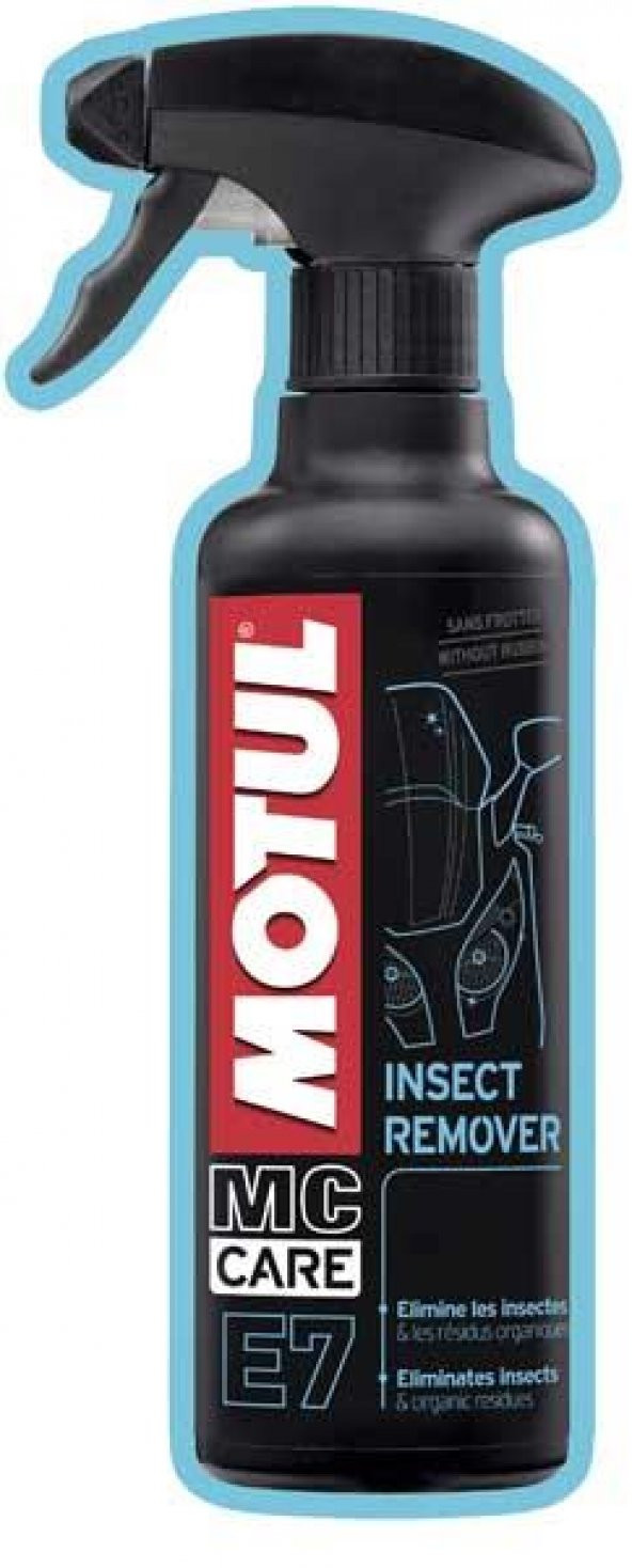 Motul E7 Insect Remover / Sinek ve Böcek Temizleyici 400 Ml