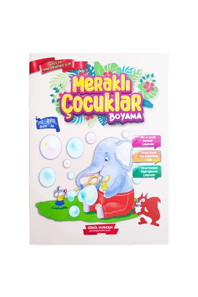 Kreş ve Anaokulu İçin Eğitici Etkinlik Seti 5 Farklı Boyama Kitabı 160 Syf Silka Kuruboya Seti 12li - 7