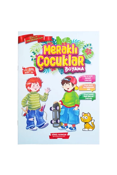 Kreş ve Anaokulu İçin Eğitici Etkinlik Seti 5 Farklı Boyama Kitabı 160 Syf Silka Kuruboya Seti 12li - 4