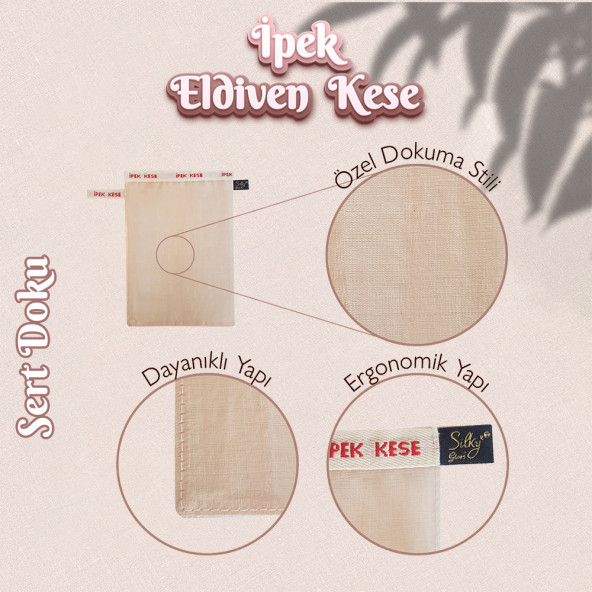 Hassiyeti Düşük Ciltler İçin Özel Tasarım: Silky Glows Sert İpek Kare Vücut Keseler - 6