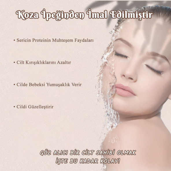 Hassiyeti Düşük Ciltler İçin Özel Tasarım: Silky Glows Sert İpek Kare Vücut Keseler - 7