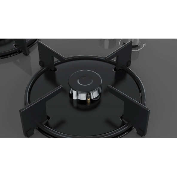 Bosch Pop6c9o10o Doğalgazlı Gri Cam Ankastre Ocak - 3