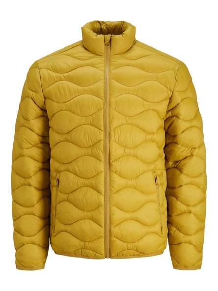 JACK JONES Desenli Erkek Puffur Mont 12238597