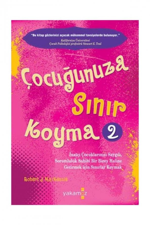 Yakamoz Yayınevi Çocuğunuza Sınır Koyma 2