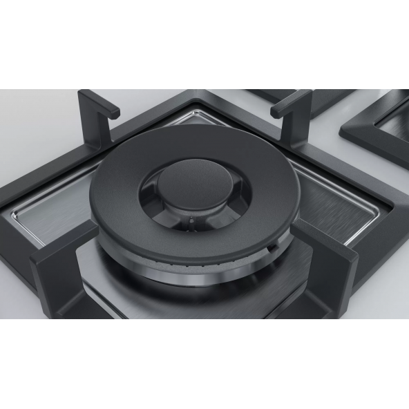 Bosch PPQ7A2B20 Wok Gözlü Beyaz Cam Ankastre Ocak - 3