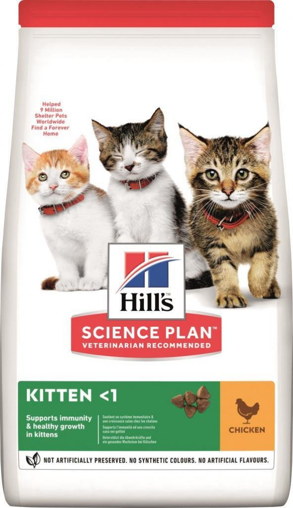 Hills Science Plan Tavuklu Yavru Kedi Maması 3 Kg - Resim 2