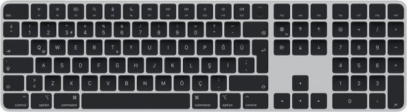 Magic Keyboard Touch ID MMMR3TQ/A Kablosuz Klavye Teşhir