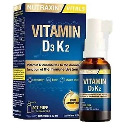 Nutraxin Vitamin D3K2 Sprey 30 ml