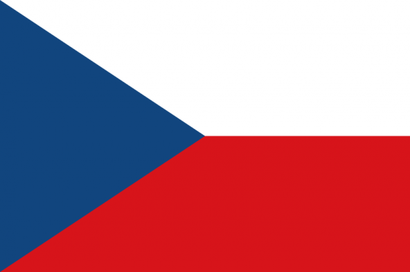 Çek Cumhuriyeti Devlet Bayrağı (30x45 cm)