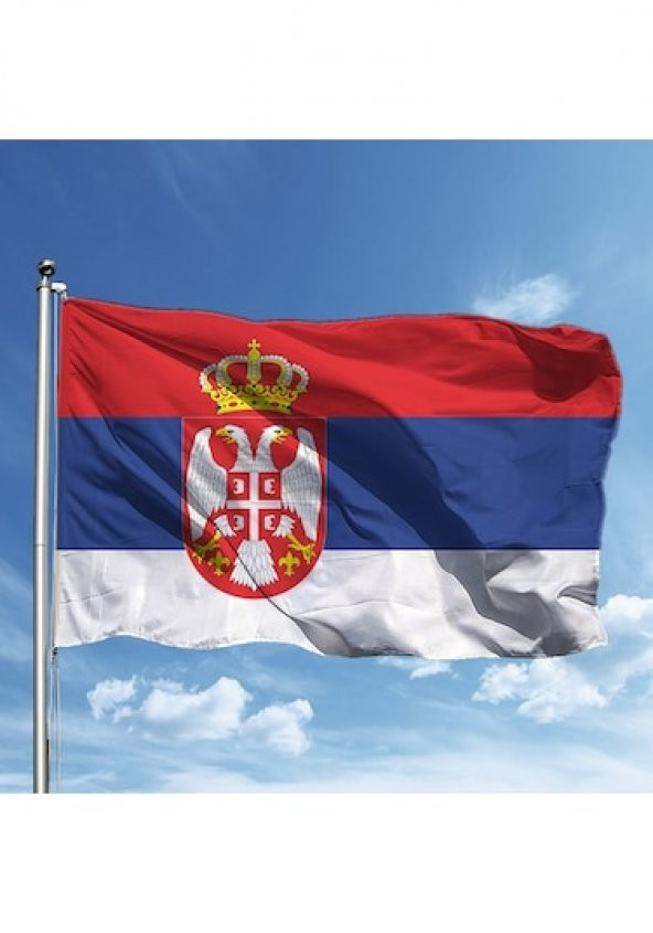 Sırbistan Bayrağı (30x45 cm)