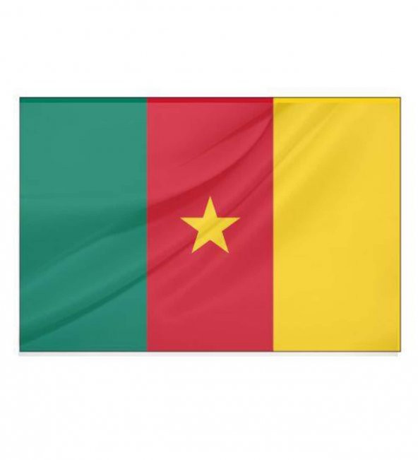 Kamerun Bayrağı (50x75 cm)