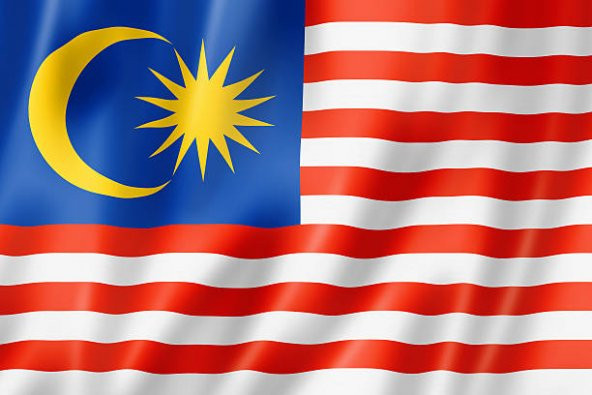 Malezya Devlet Gönder Bayrağı 70x105