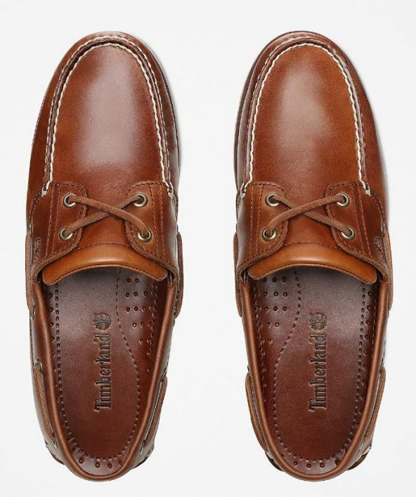 Timberland Klasik Erkek Tekne Ayakkabısı - Kahverengi - 4