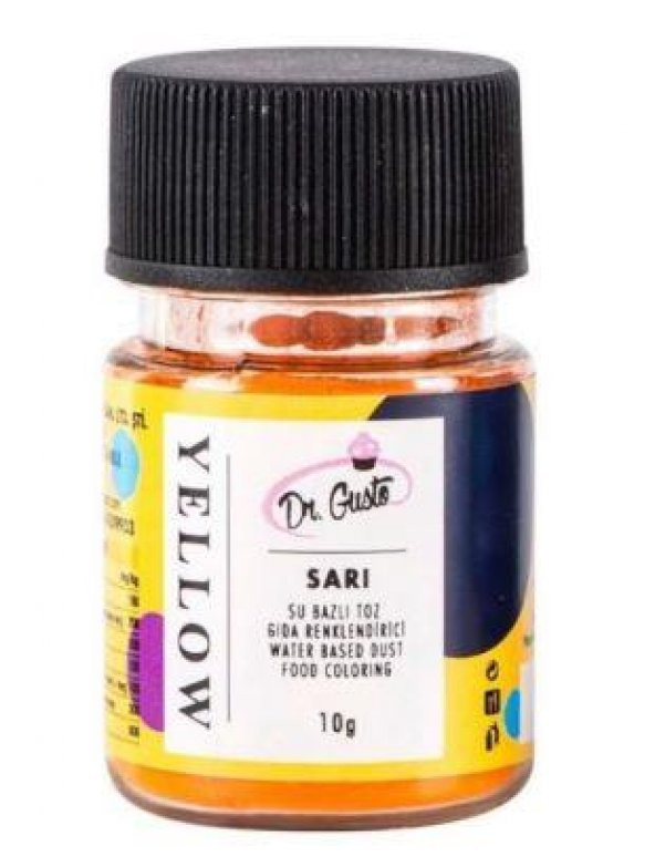 DR GUSTO SU BAZLI GIDA RENLENDİRİCİ SARI 10 GR