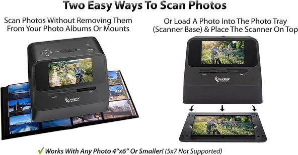 ClearClick QuickConvert 2.0 Fotoğraf, Slayt ve Negatif Tarayıcı - 2