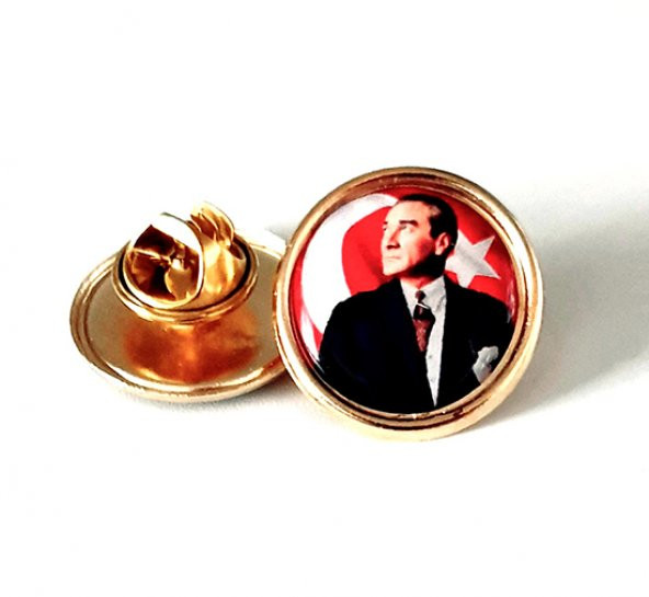 Atatürk Resimli Rozet (30lu)