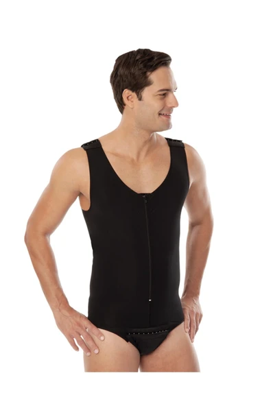 Erkek Liposuction Body Korse Fermaurlı Külot Tipi Variteks 241