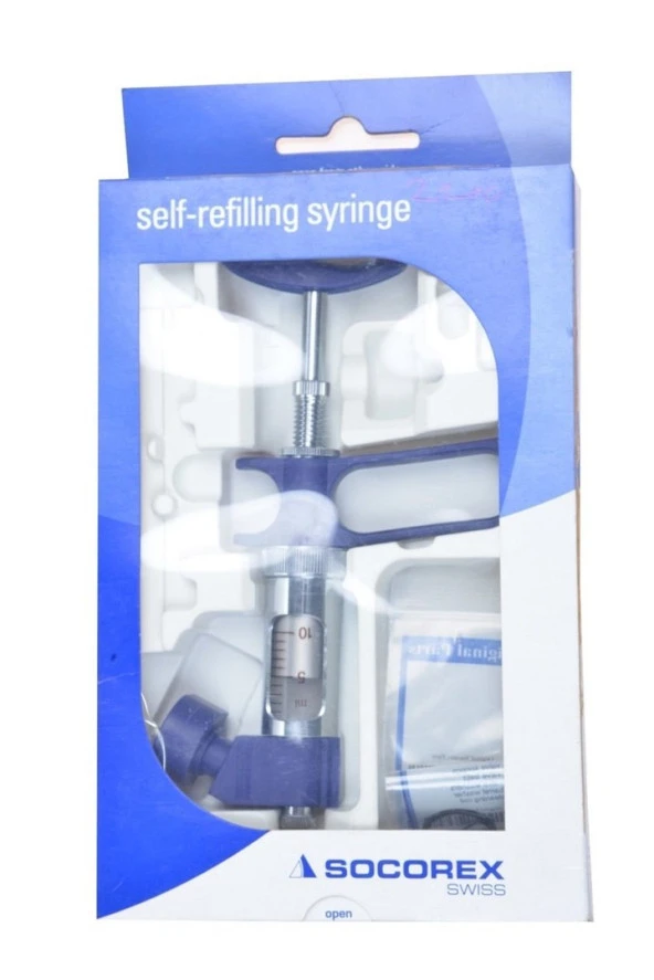Socorex Rumi Otomatik Enjektör - Şişe Adaptörlü 1 cc - 2