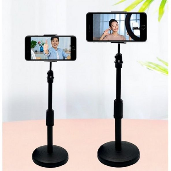 Masaüstü Teleskopik Telefon Tutucu Telefon Tutacağı Masa Üstü - 3