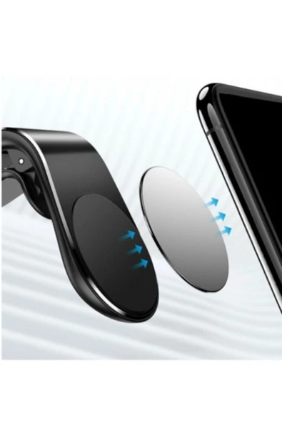 Mastertech Mıknatıslı Siyah Araç Içi Telefon Tutucu - 3