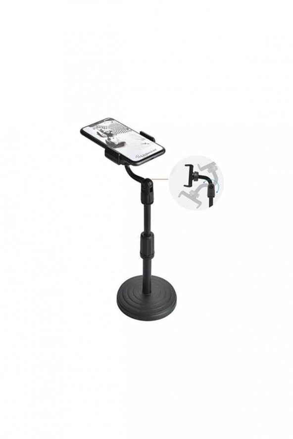 Portatıf 360 ° Masaüstü Ayarlanabilir Telefon Standı Tutucu - 2