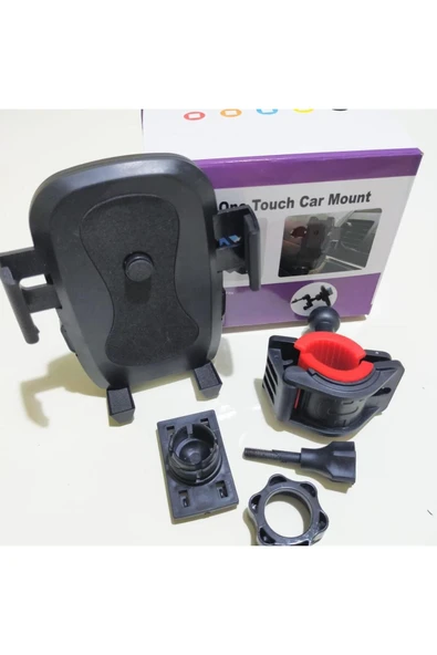 CMT Bisiklet Telefon Tutucu Gidon Bağlantılı Telefon Gps Tutacağı - 3