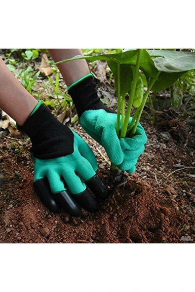 Universal Özel Üretim Bahçıvan Eldiveni Kazma Ekme Çapalama İçin Tırnaklı Koruma Eldiveni - 3