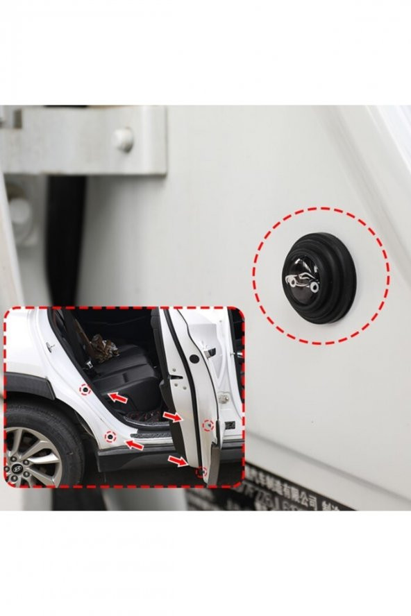 Araba Kapı Ses Darbe Emici Pad 10 Adet - 2