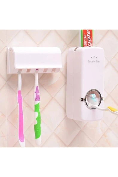 CMT Otomatik Macun Sıkacağı Ve Diş Fırçalık Seti
