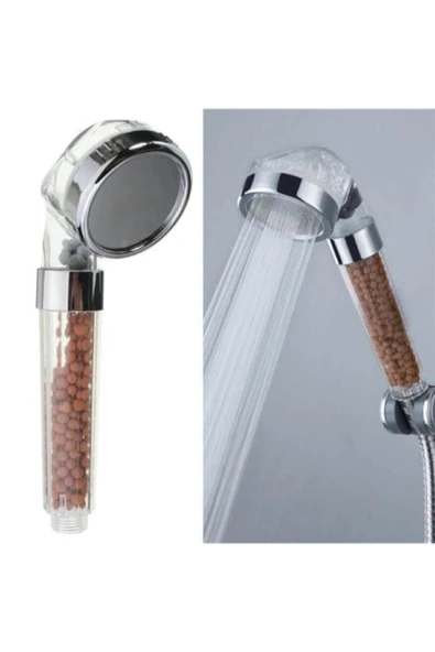 ENASHOP Boncuklu Su Tasarruflu Kireç Önleyici Duş Başlığı - Resim 3