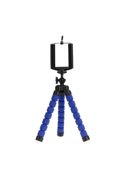 Horasan Ticaret Tripod Telefon Tutucu Profesyonel Fotoğraf Ve Video Çekimi Kamera Tripot 180°döner Youtuber Tripodu - 3