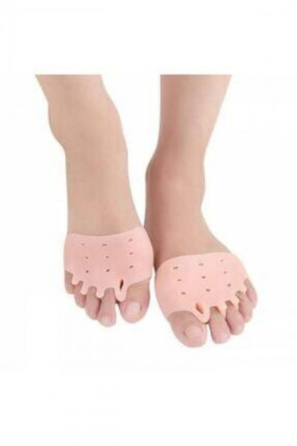 Ayak 5 Parmak Ayırıcı Makaralı Silikon Gömlek Bunyon Valgus
