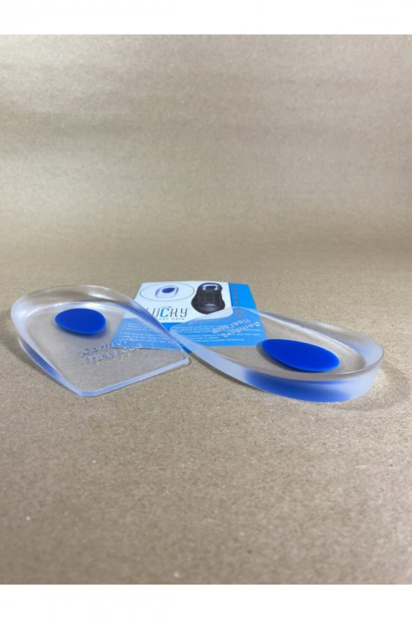 Topuk Dikeni Silikon Topukluk Ortopedik Anatomik Gizli Jel Yastık 35-40 - 2