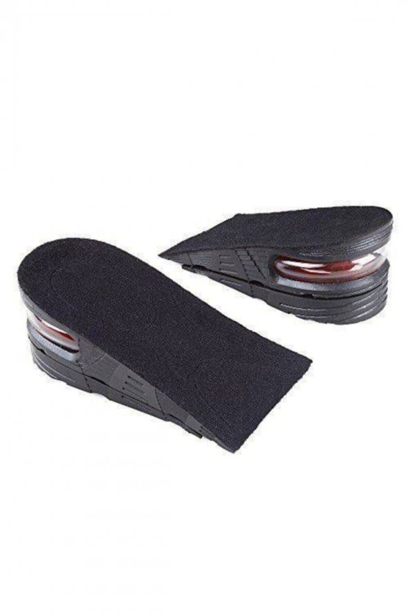 Hava Yastıklı Boy Uzatıcı Ayak Tabanlık Boy Uzatan Gizli Topuk 5 Cm Ayakkabı Platform Dolgu Yüksek - 2