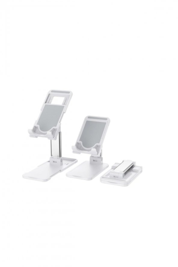 Evrensel Katlanır Masaüstü Cep Telefonu Ve Tablet Için Telefon Tutucu Stand - 3