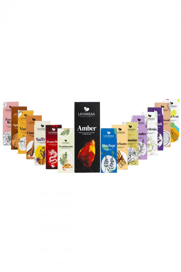 16 Paket 320 Adet Tütsü, 16 Farklı Aroma - 2