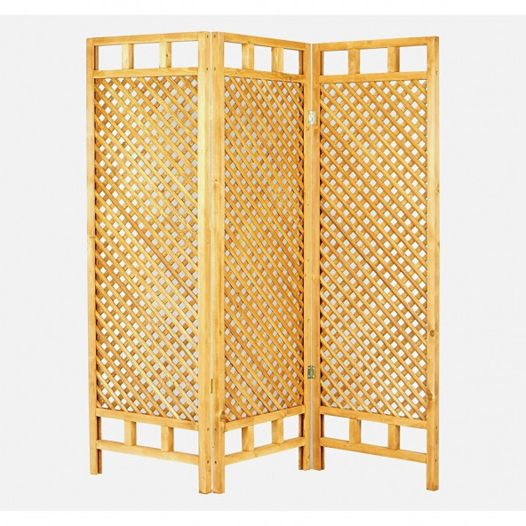 Ahşap Paravan Seperatör Ara Bölücü Paravan 6075 - Resim 2