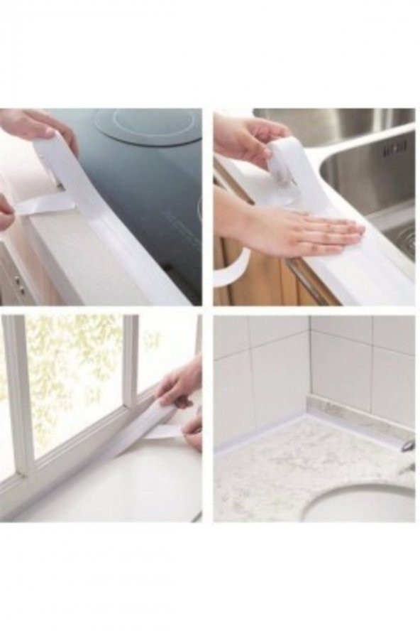 Su Sızdırmaz Bant Mutfak Lavabo Pencere Duvar Bandı 3.2 M