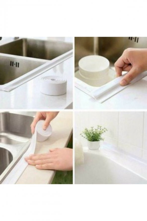 Su Sızdırmaz Bant Mutfak Lavabo Pencere Duvar Bandı 3.2 M - 2