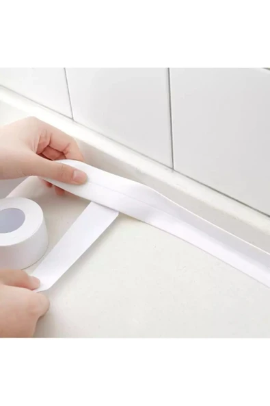 Premium Ticaret Su Sızdırmaz Bant Mutfak Lavabo Pencere Duvar Bandı 3.2 M - 4