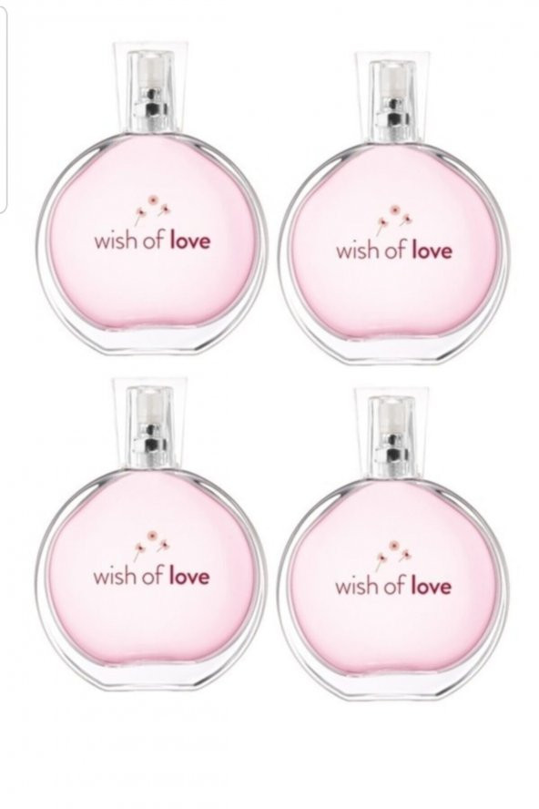 Wish Of Love Edt 50 Ml 4 Adet