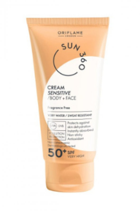 Sun 360 Yüz Ve Vücut Güneş Kremi 50 Spf