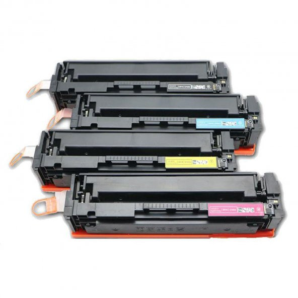 Ekoset hp Pro M277 MFP uyumlu Muadil Toner Kartuş 4 Renk Yüksek Kapasiteli CF400X uyumlu