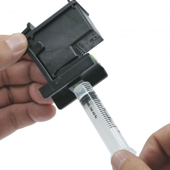 Ekoset Hp uyumlu Kartuş Dolum Seti 4x500ml Renkli ve Siyah - Resim 4