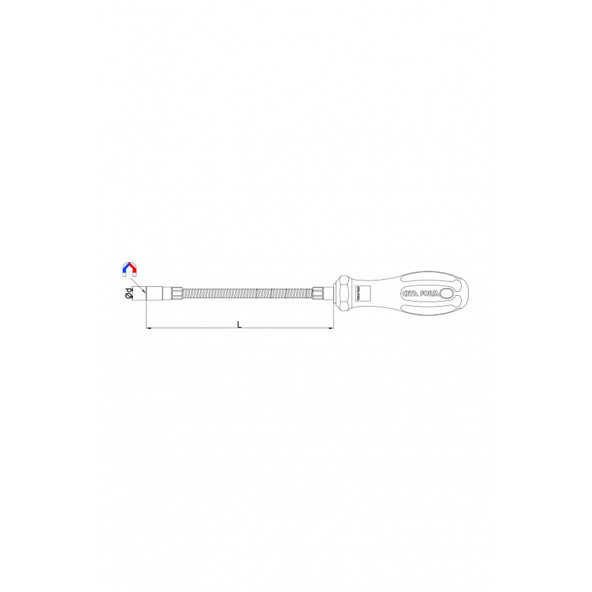 Ceta Form R15-1800 Mıknatıslı Parça Yakalama 1800 Gr - Resim 3
